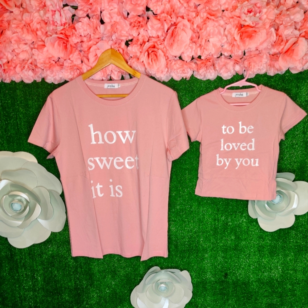 Matching Mommy and Me T-shirt